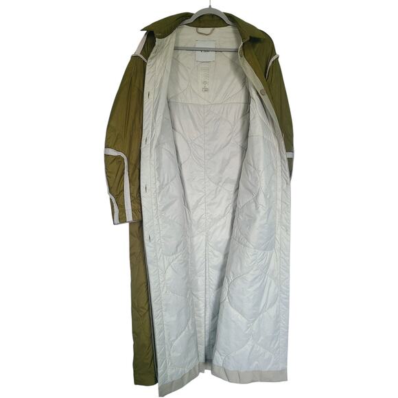 T_COAT Water Resistant Quilted Coat in Neutrals Size 44 US Medium - Picture 7 of 14